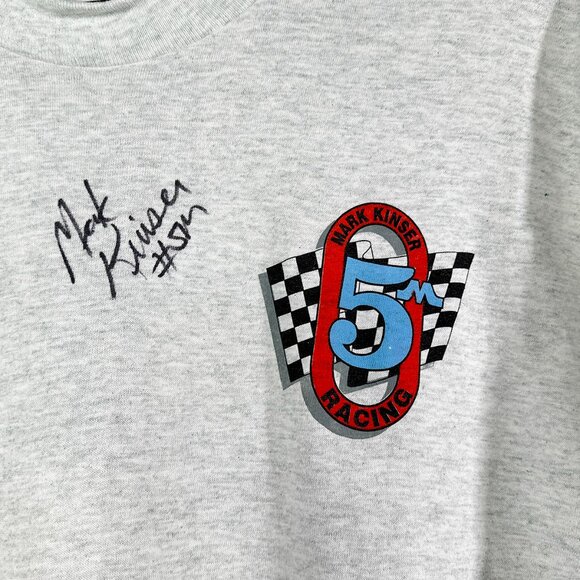 VTG 1993 Autographed Single Stitch‎ Mark Kinser Team Maxim Shirt Size XL - Picture 5 of 15
